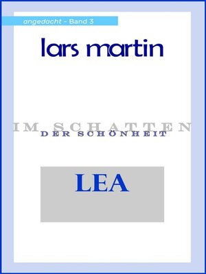 cover image of Lea im Schatten der Schönheit